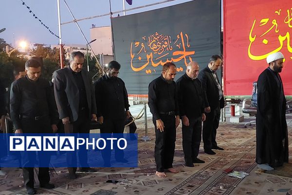 مراسم عزاداری شب چهارم محرم 1404 در اداره‌کل آموزش و پرورش فارس