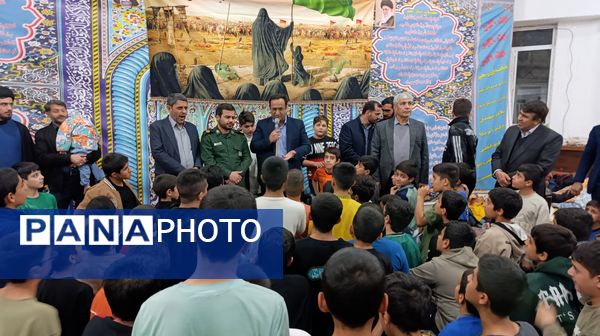  حضور مسئولان آموزش و پرورش در جمع معتکفین دانش‌آموز یاسوج