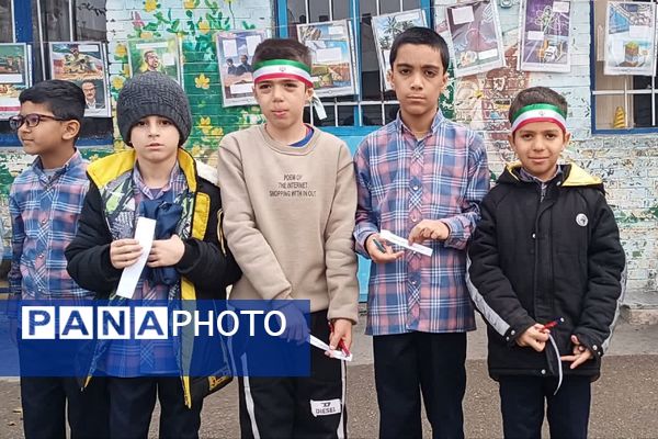 نمایشگاه ایرانمون در دبستان علی ابن ابی طالب 