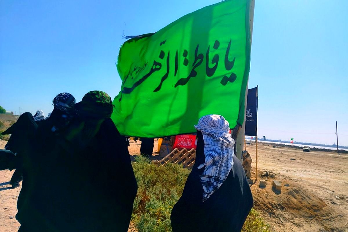 سومین روز اردوی راهیان نور دانش آموزان ملارد در اروند رود