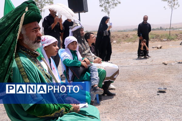 آیین شبیه خوانی عاشورای حسینی در آشخانه
