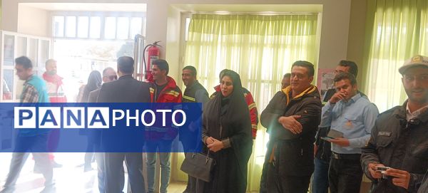 بیست و ششمین مانور سراسری زلزله شهرستان نطنز