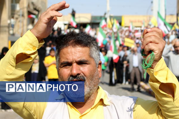 راهپیمایی بشارت نصر یزد