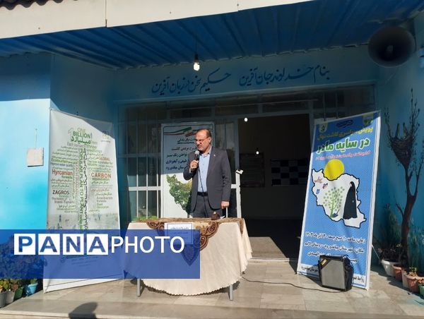 پویش سراسری کاشت نهال در سایه مادر همزمان با ایام ولادت حضرت زهرا (س) در میاندورود 