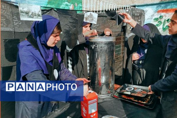 جلوه‌های عشق و ماتم فاطمی دانش‌آموزان ورامینی