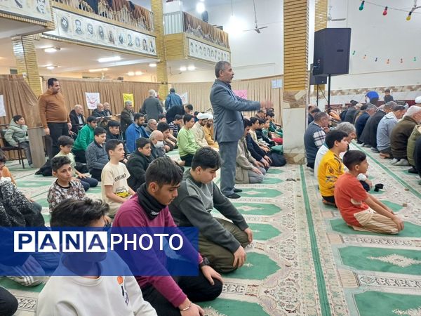 اعتکاف دانش‌آموزی پسران شهرک وحدت فردیس