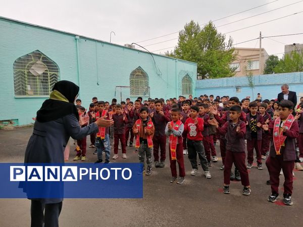 کارناوال شادی در دبستان دوره اول شهید فهمیده آشخانه