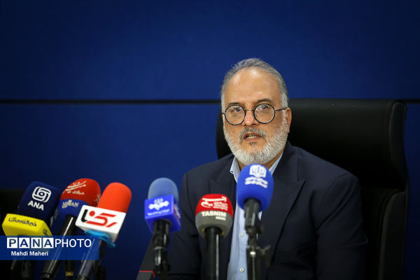 نشست خبری رئیس سازمان نوسازی، توسعه و تجهیز مدارس استان تهران