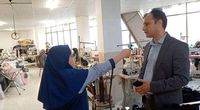  گفتگوی خبرنگار پانا با یکی از کارآفرینان برتر شیروان