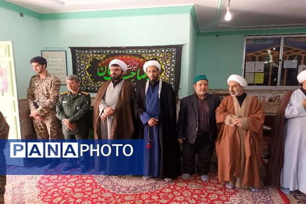 مراسم ترحیم و قرآن‌خوانی برای شهید جمهور و همراهان در مصلی چناران