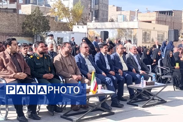 زنگ کتابخوانی و همایش کتاب و کتابخوانی در دبیرستان ابوریحان بیرونی نیشابور