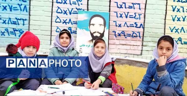 پویش بر مدار مقاومت در مدارس شهرستان کلات