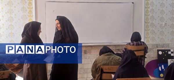 برگزاری آزمون جامع در دبیرستان شاهد فردوس بافق