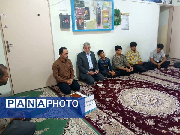جلسه فرماندهان واحدهای بسیج مدارس شهرستان خلیل‌آباد 