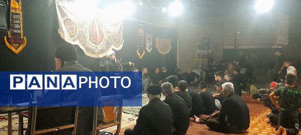 مراسم عزاداری دهه اول محرم در مسجد چهارده معصوم  نیشابور 