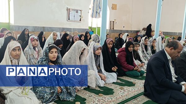 اعتکاف دانش آموزی در شهرستان دیشموک