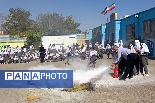 بزرگداشت روز آتش نشانی در فریمان
