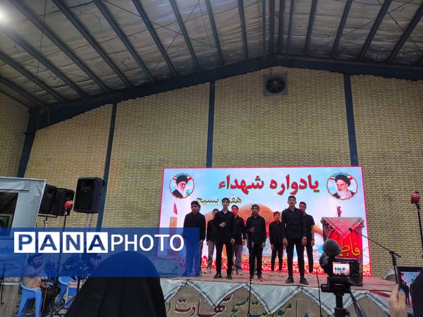 عطر حضور شهید گمنام در حاجی‌‌آباد پیچید 