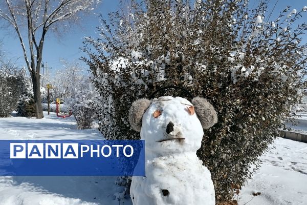 برف زمستانی مهمان دوباره‌ بروجن