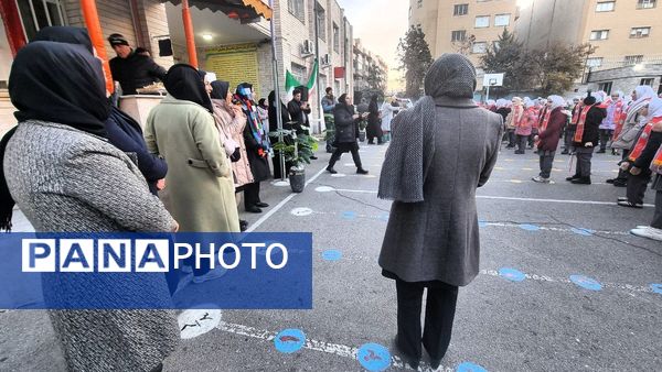 شروعی به شکوه صبحگاهی دبستان صائب تبریز