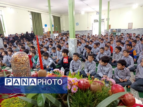 یلدا؛ بهانه‌ای برای همدلی و شادی در مدرسه برادران ابراهیمی‌نیا