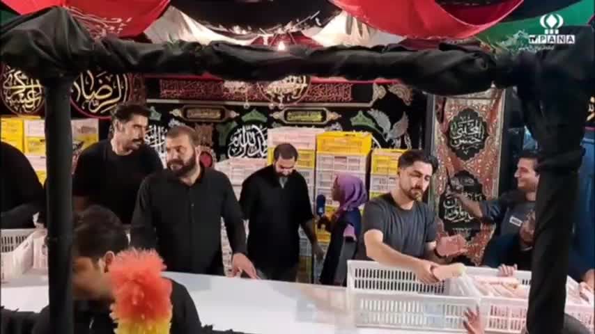  مشهد مقدس غرق در عزا و ماتم