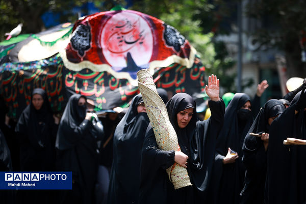 آیین سنتی کاروان عزاداری بنی اسد در تهران