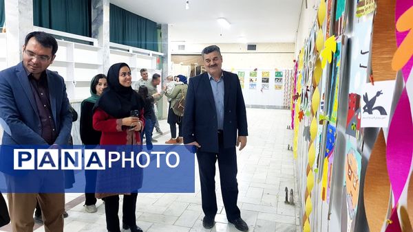 افتتاح نمایشگاه نقاشی کودک در شیروان 