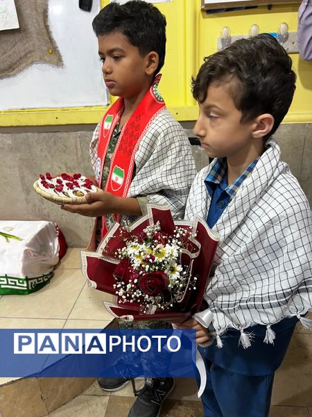 عطر ایثار در مدرسه شاهد قشم پیچید