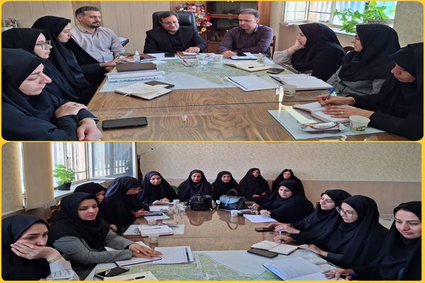 مدیران مدارس قیدار برای اجرای پروژه مهر و توسعه فضاهای آموزشی پای کار آمدند