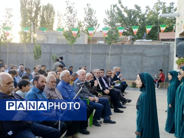 افتتاح و بهره‌برداری از دبستان شهید محمود تقی زاده روستای ون