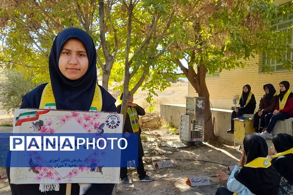 دهمین روز از اردوهای تشکیلاتی مهارتی دانش‌آموزان پیشتاز ناحیه 3 شیراز