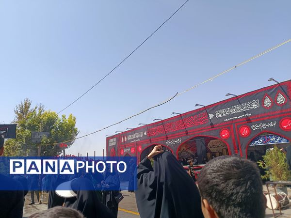 مراسم جاماندگان اربعین در شهرستان نیشابور همراه با برنامه های متنوع برگزار شد 