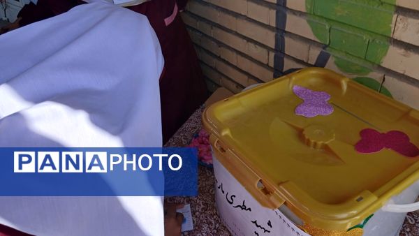 انتخابات شورای دانش‌آموزی دبستان شهید مطهری فین 