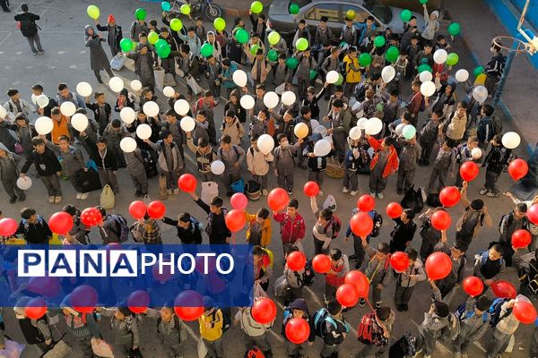 برگزاری صبحگاه‌ در کهریزک با برنامه‌های متنوع