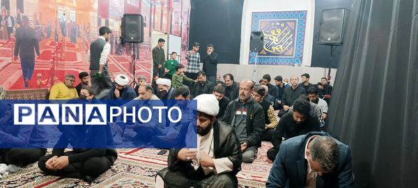 برگزاری مراسم عزاداری به‌مناسبت شهادت سید حسن نصرالله در خلیل آباد