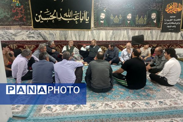 مراسم معنوی اعتکاف در مسجد اعظم حضرت ابوالفضل (ع) بهارستان دو