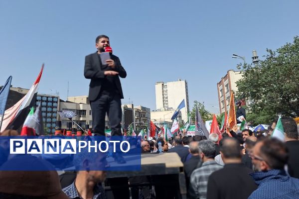تشییع پیکر شهدای اقتدار در تهران ایران