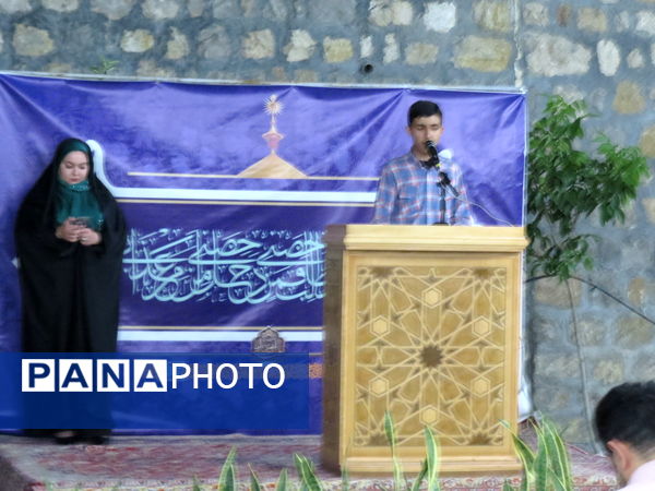 جشن عید غدیر در هنرستان خیر ساز نور هل اتی شهر حصار گرمخان