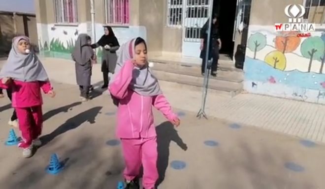 المپیاد ورزشی در مدرسه شهید جلالی دامغان