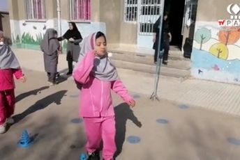 المپیاد ورزشی در مدرسه شهید جلالی دامغان