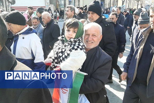  مراسم گرامیداشت راهپیمایی ۲۲ بهمن در شهرستان فیروزکوه