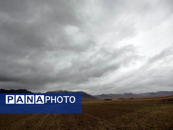 بارش برف و باران در بروجن