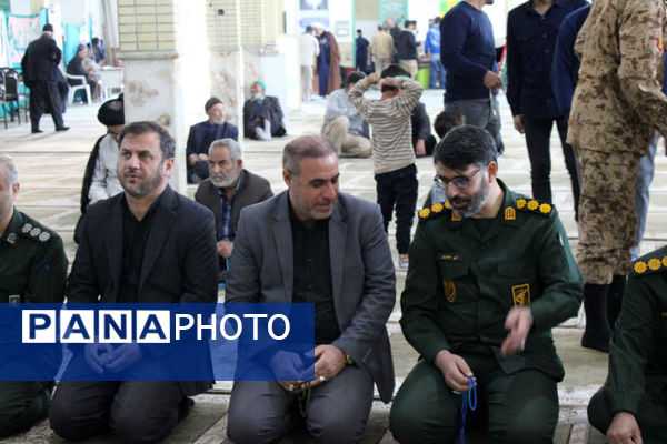 جلوه‌هایی از حلقه‌های صالحین نوجوانان بسیجی در شهر جعفریه