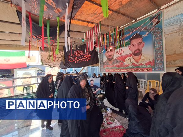 چهلمین روز شهادت مدافع امنیت شهید محمد حیدری قادیکلایی قائمشهر 