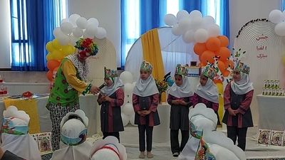  برگزاری جشن الفبا در دبستان شقایق های ملارد 
