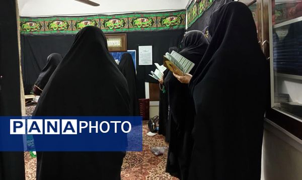  قرائت زیارت آل یاسین و دعای باران و استغاثه به امام زمان در فدافن