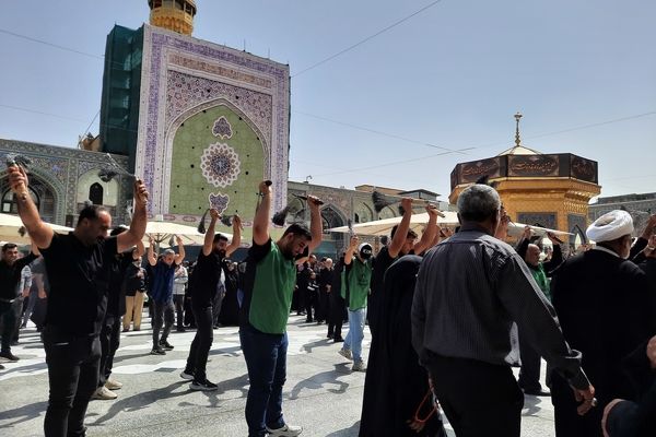 مراسم پیاده‌روی جاماندگان اربعین در مشهد