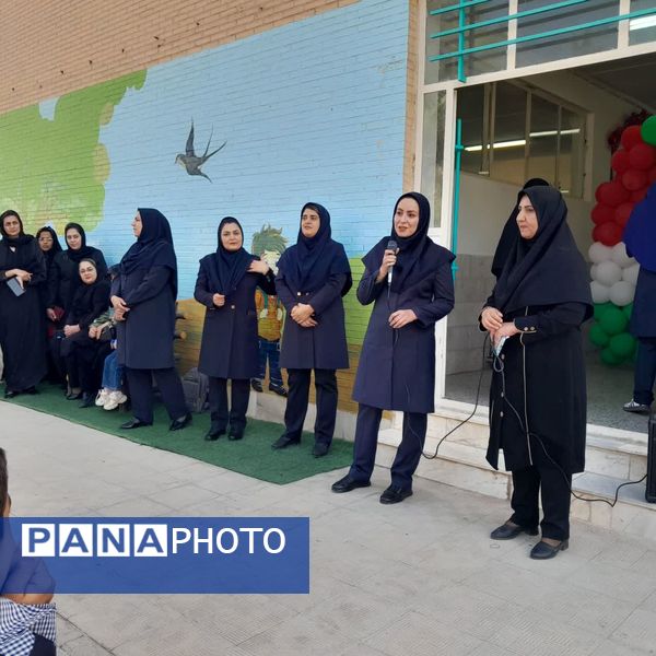 آیین بازگشایی سال تحصیلی جدید در دبستان ایثار تفت