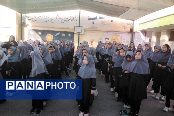 ضربان تند ورزش در جعفریه؛ شروع المپیاد درون‌ مدرسه‌ای پیشوا با هیجان و انرژی